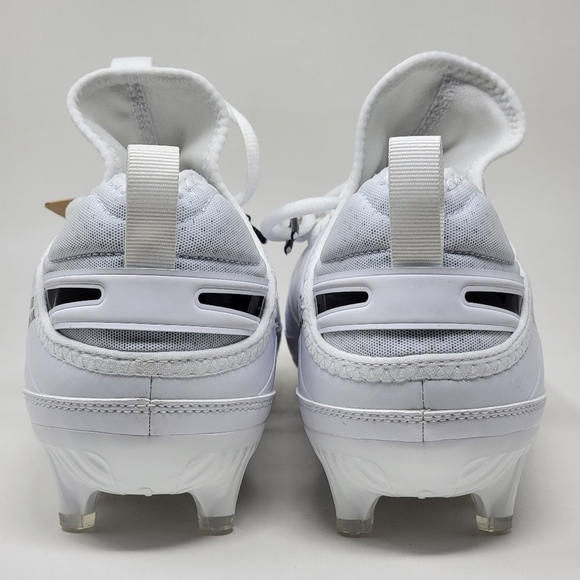 Nike Huarache 9 Varsity LAX Lacrosse Cleat White/Black Men Sz 8.5 FD0090-101 New main image 4